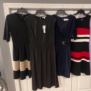 Lot of 4 womens work dresses 💼